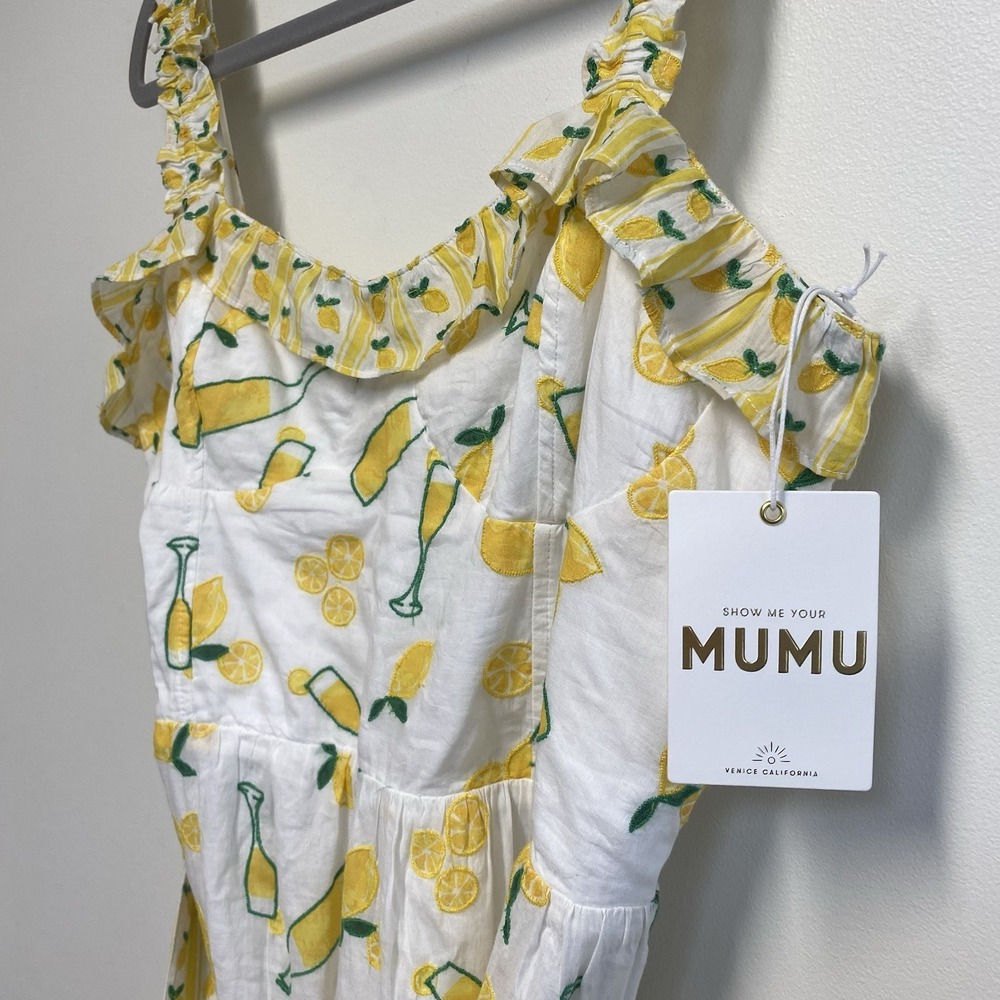 Show Me Your Mumu Lemon Print Dress